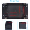 Otdorpatio Project Box ABS Black Electrical Boxes IP67 Outdoor Waterproof