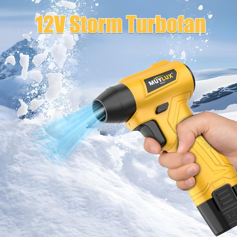 Led Air Duster, Mini Compressed Air Duster, 135000RPM Power Electric