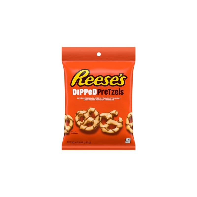 REESES PRZTL DIPPED PEG,4.25 Ounce (Pack of 12)