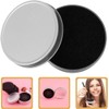 PRETYZOOM Limpiador de Brochas de Maquillaje Esponja, Estuche de Hierro