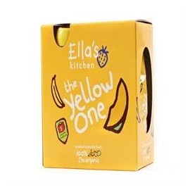Ella's Kitchen Organic Smoothie Fruits The Yellow One 5 x 90g