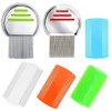 6 PCS Lice Combs, Hair Nit Comb Double Sided Comb