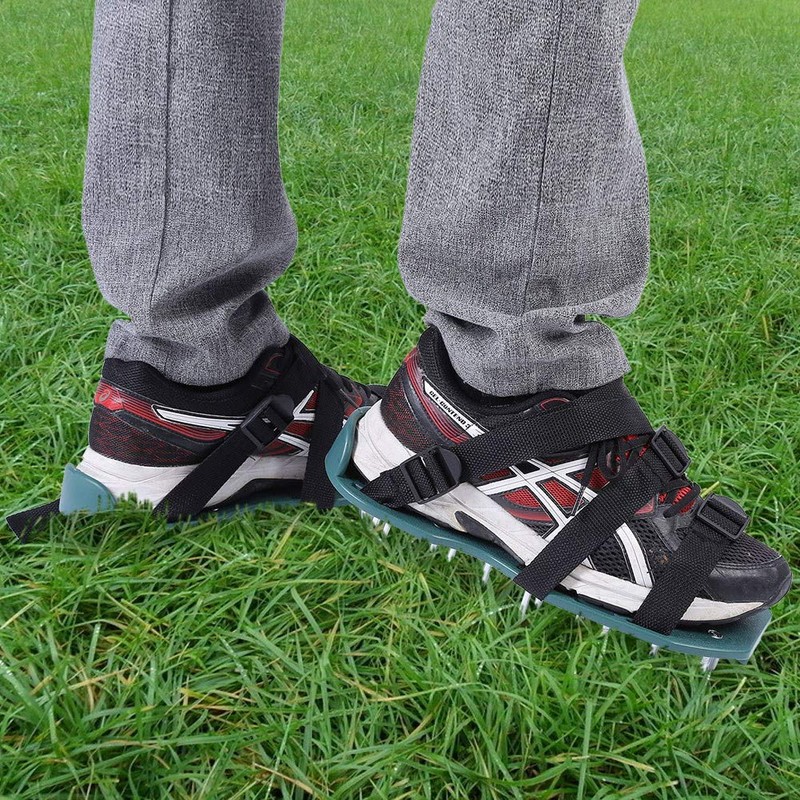 Lawn Spike Shoes, Good Toughness Lawn Aerator Shoes for Lawn