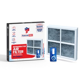 ForeverPRO LT120F Air Cleaner Filter Assembly with Reminding Timer fit Kenmore Elite 469918 for LG Refrigerator ADQ73214404 ADQ73214402 ADQ73214406 9918