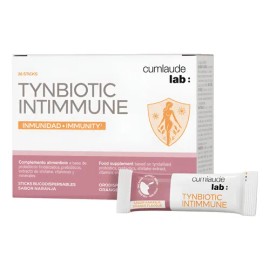 Cumlaude Lab Tynbiotic Intimmune 28 Sticks Complemento Alimenticio Probióticos Prebióticos Vitaminas Minerales Apoyo Sistema Inmunológico             
