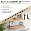 Dowel Jig Kit for Floating Shelf Bracket(1.3 x 30 cm