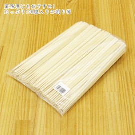 Nakamura 90229 Split Chopsticks, Bamboo, High Quality, Tip, 100 Pairs, Long and Easy to Use, 9.4 inches (24 cm)