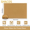 SHACOS 32x48 Artificial Coir Door Mat Indoor Outdoor