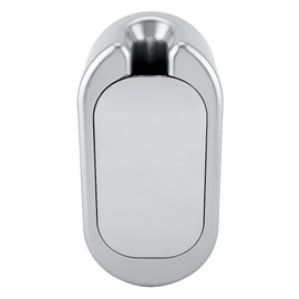 Tbest Toilet Brush Stainless Steel, Wall Mounted Stainless Steel, Toilet Brush for Wall Mounting, Toilet Brushes for Bathroom with Holder, Toilet Brushes and Holder, Nail-free Stainless Steel Handle,