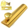 Solid Brass Slide Door Bolts 63mm/ 2.5 Inch Flat Bolt