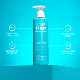 Fit.Fe By Fede The Reviver - Moisturizing Body Lotion for Women - Hydrating Body Lotion for Dry Skin - Moisturizing Cream - Skin Care - 8.4 oz.