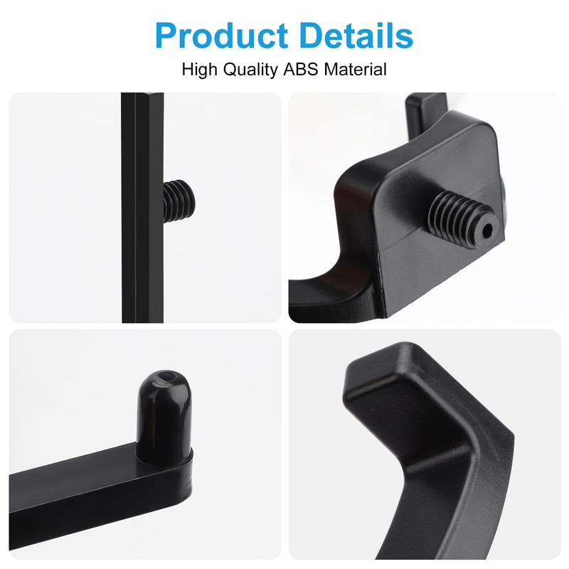 EEEKit 6PCS Heavy Duty Garden Tool Storage Hooks, J U