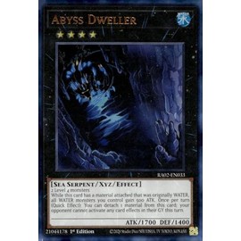 Abyss Dweller (PUR) - RA02-EN033 - Prismatic Ultimate Rare - 1st Edition