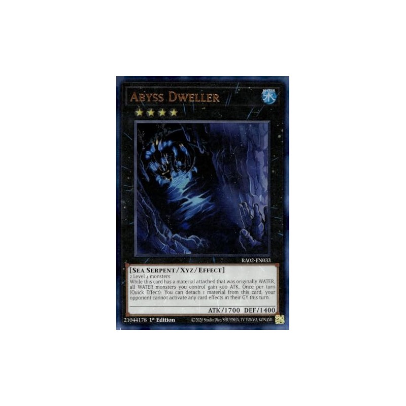 Abyss Dweller (PUR) - RA02-EN033 - Prismatic Ultimate Rare -