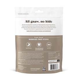 Wonder Bound Wonder Bound Beef Flavor Dog Treat Sticks - 10 Count - Rawhide-Free, Dental Health Chews for Plaque & Tartar Control, Easy to Digest, Long-Lasting