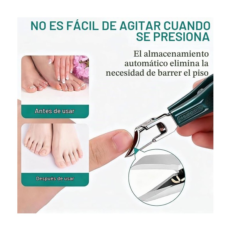 Cortaúñas Biselado, 2 PCS Manicura de pico de águila Nail