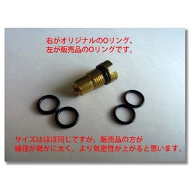 【コールマンランタン、ストーブのメンテナンスに！】ビンテージチェックバルブ用Oリング10個セット