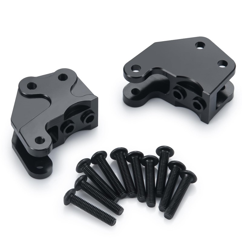 MORFUM 4PCS RC Aluminum Lower Shock Link Mount Shock Suspension