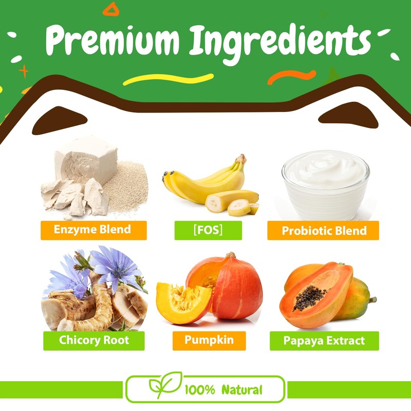 PENPEN Probiotics for Dogs, Dogs Probiotics for Digestive Health, Multi-Probiotic
