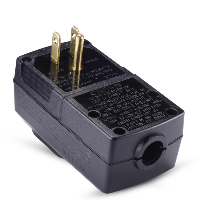 WELLONG Gfci Plug Replacement 15 Amp 3 Prong Gfi Waterproof