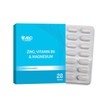 Zinc Magnesium and Vitamin B6 Supplement Tablet for Men and