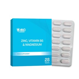 Zinc Magnesium and Vitamin B6 Supplement Tablet for Men and Women
