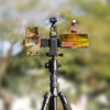 Dual Phone Extension Holder Cold Shoe Adapter Mount Mobile Phone