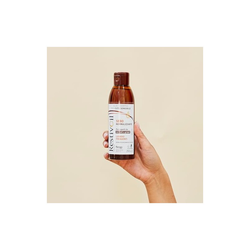 Shampoo Per Capelli Normali E Grassi Con Azione Sebo Riequilibrante