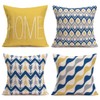 Fukeen Home Geometric Set of 4 Throw Pillow Covers Modern