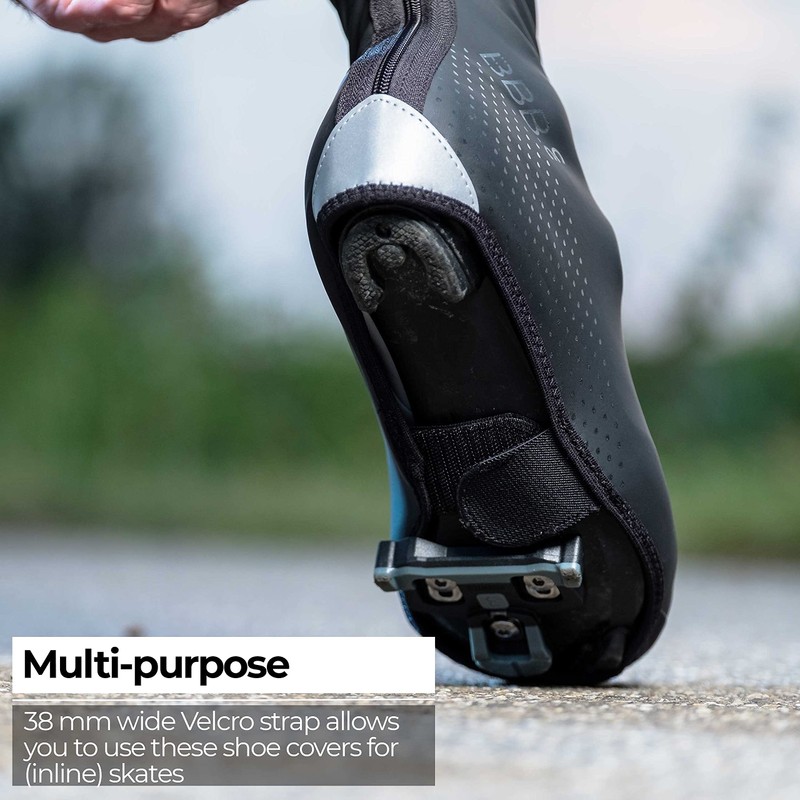 BBB Unisex shoe covers WaterFlex 3 0, Black, 41 42