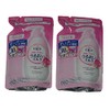Biore U Moisturizing Milk, Floral Scent, Refill Pack of 2