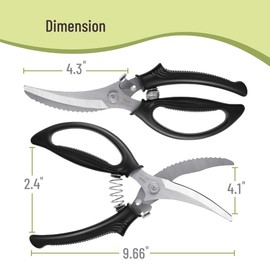 Mr. Pen- Heavy Duty Poultry Shears, Chicken Shears, Meat Cutting Scissors, Chicken Scissors Heavy Duty