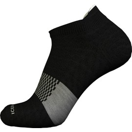 Icebreaker - W Multisport Light Micro - BLACK/SNOW/METRO HTHR