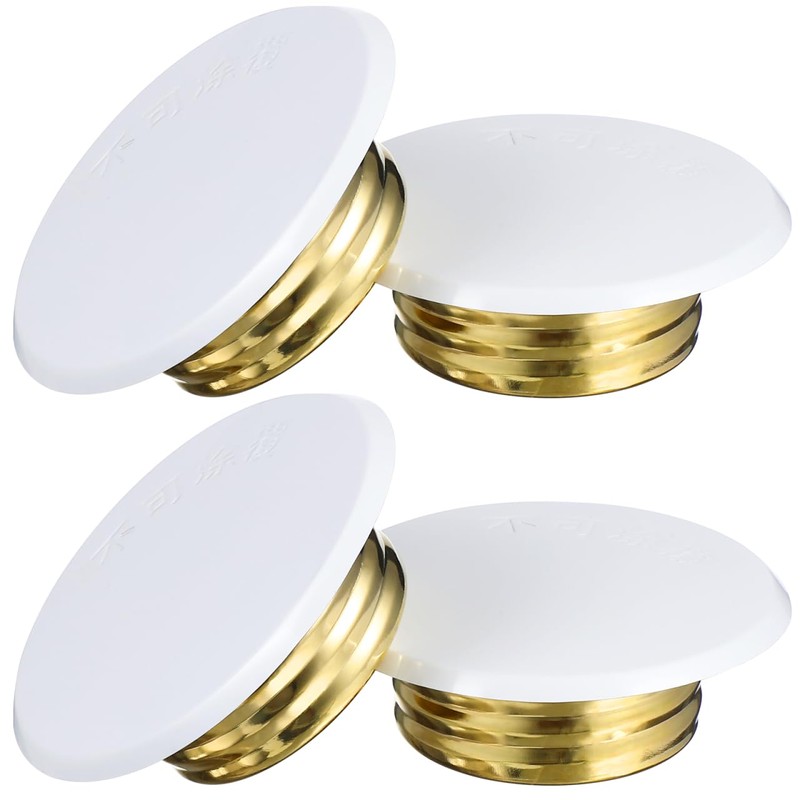 Fire Sprinkler Covers, 4pcs White Flat Cover Plate Fire Sprinkler