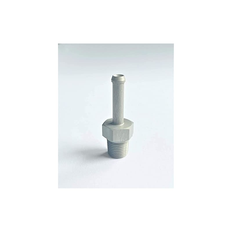 PrecisionGeek - Aluminium 1/8 NPT to 4mm 5mm (3/16) Aluminium