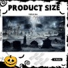 Frienda 7 x 16 ft Halloween Garage Door Cover Decoration