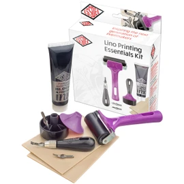 Essdee L3BPEK Lino Printing Essentials Kit, Black, 19 x 18 x 4 cm