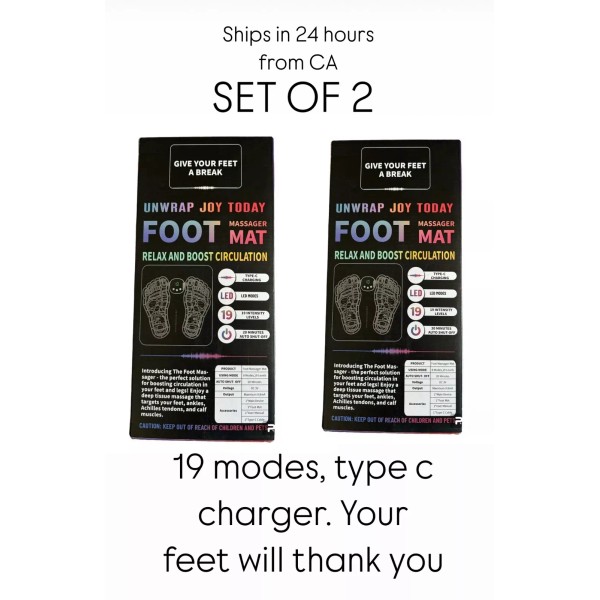 Unwrap joy today 2 Unwrap Joy Today with Foot Massager