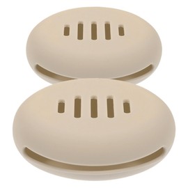 2 Piezas Estuche Portátil de Silicona Organizador Compacto y Resistente para Esponjas de M