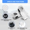 Kairiyard Pack of 4 Door Lighting Logo Projector, Logo Entry