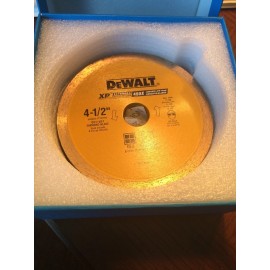 DeWalt 4.5" x 20mm Arbor DW861W Tile Porcelain Diamond Blade Brand New