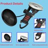 4PCS Heavy Duty Suction Cups Anchor with Hooks, Outdoor Strong