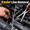 Fuel Line Disconnect Pliers – Automotive Pipe Removal Tool for