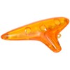 NIGHT ナイト オカリナ プラスチック製 ソプラノC調 Pla Ocarina SC オレンジ