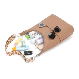 SOGYECS Polene Women's Shoulder Bag, Medium Handbag, Women's Large Crossbody Bag, Women's Shoulder Bag, khaki