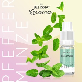Belissia Food Flavour Peppermint High Dose Food Flavour 10 ml For Food, Cooking, Baking, Hobby, Room Refreshment etc.