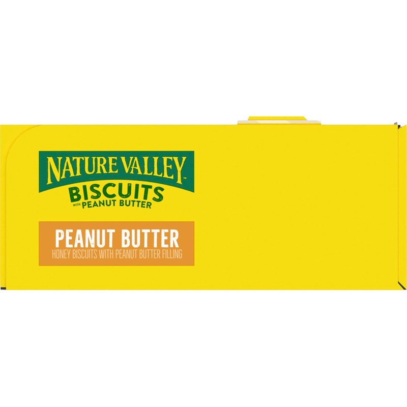 Nature Valley Biscuit Sandwiches, Peanut Butter, Snack Bars, 10 Bars,