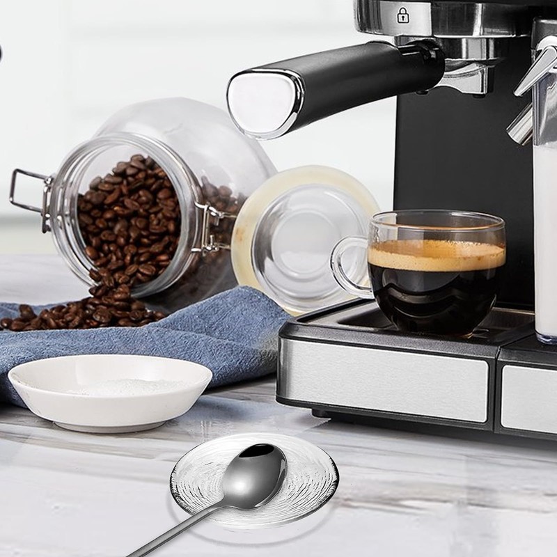 Glass Coffee Spoon Rest Set of 2, Small Spoon Rest