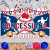 Baseball Party Decorations Concessions Banner