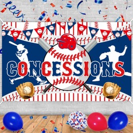 Baseball Party Decorations Concessions Banner